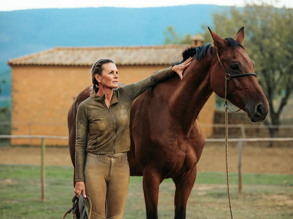 Cours d'équitation à Alba-la-Romaine, Ardèche
